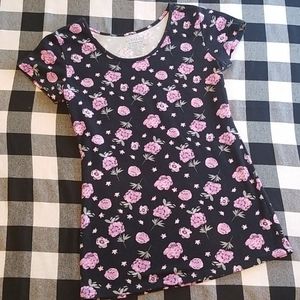 DownEast favorite scoop Tee black/purple